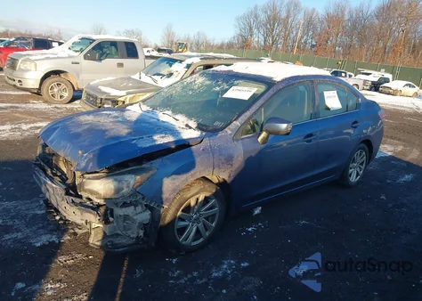 2016 Subaru Impreza 2.0I Premium z USA, uszkodzony, nr VIN JF1GJAB67GH008746